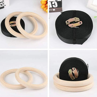 Wooden Gymnastics Rings