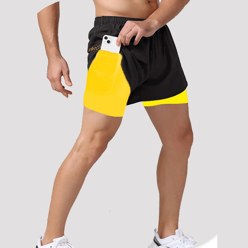 Men's 2-in-1 Running Shorts