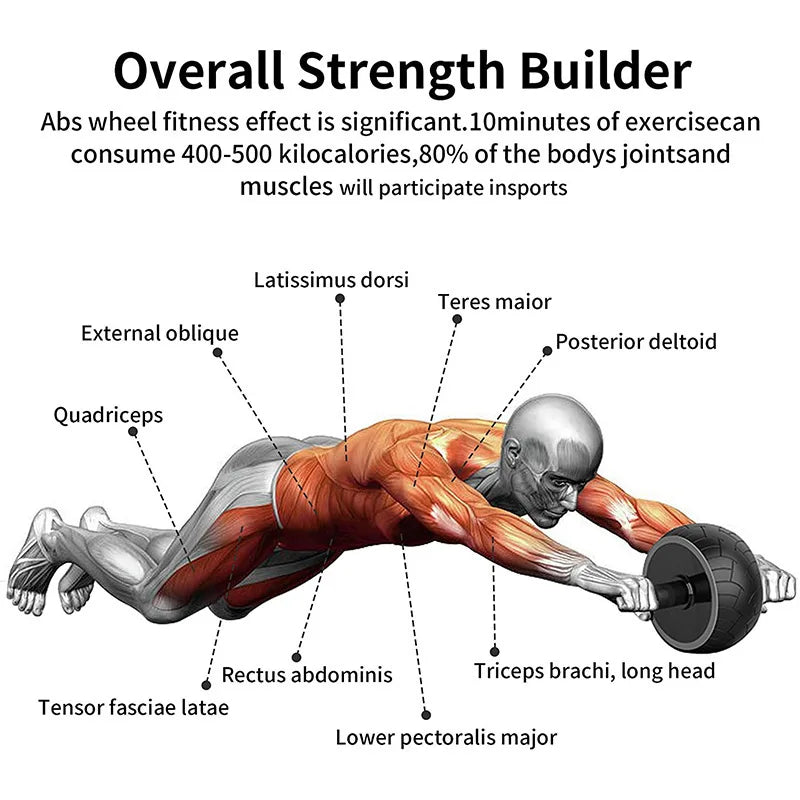 Single-Wheel Abdominal Roller