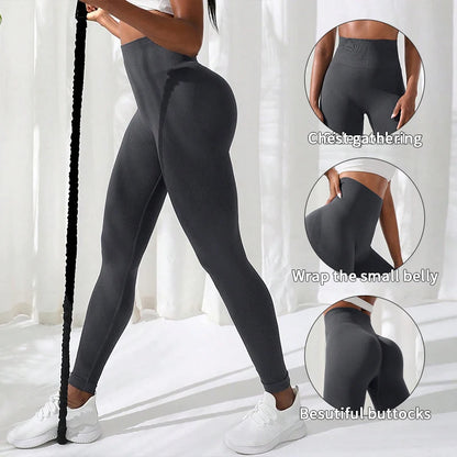 Seamless High-Waist Leggings